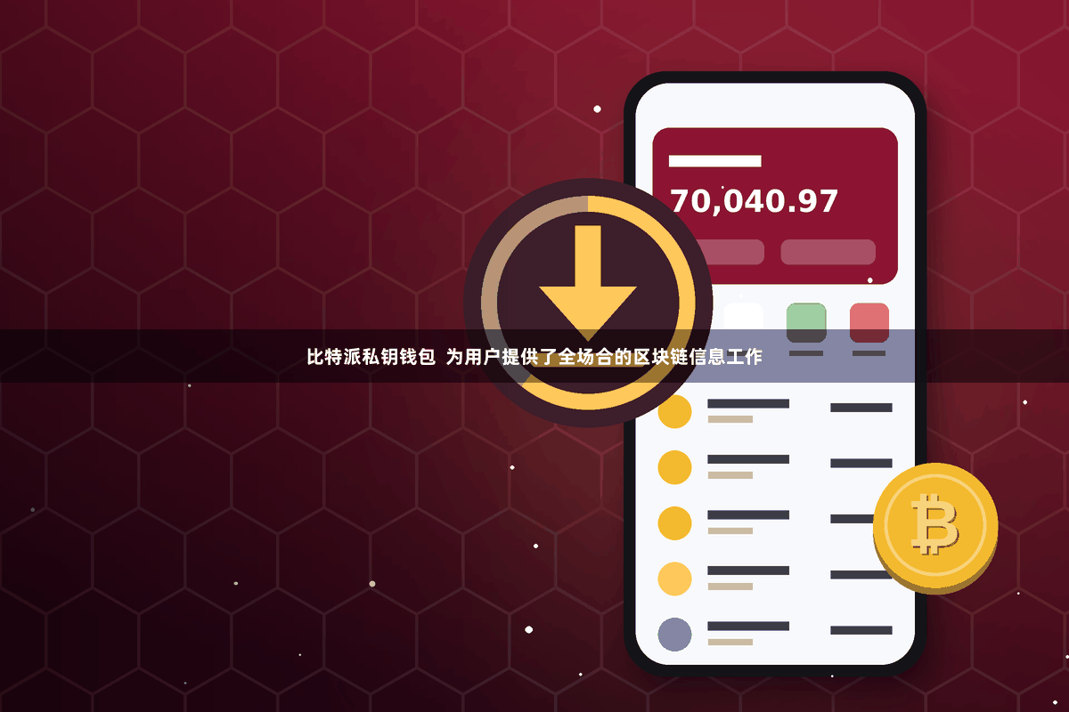 比特派私钥钱包  为用户提供了全场合的区块链信息工作